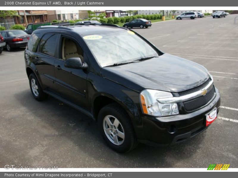 Black / Light Cashmere 2008 Chevrolet Equinox LT AWD