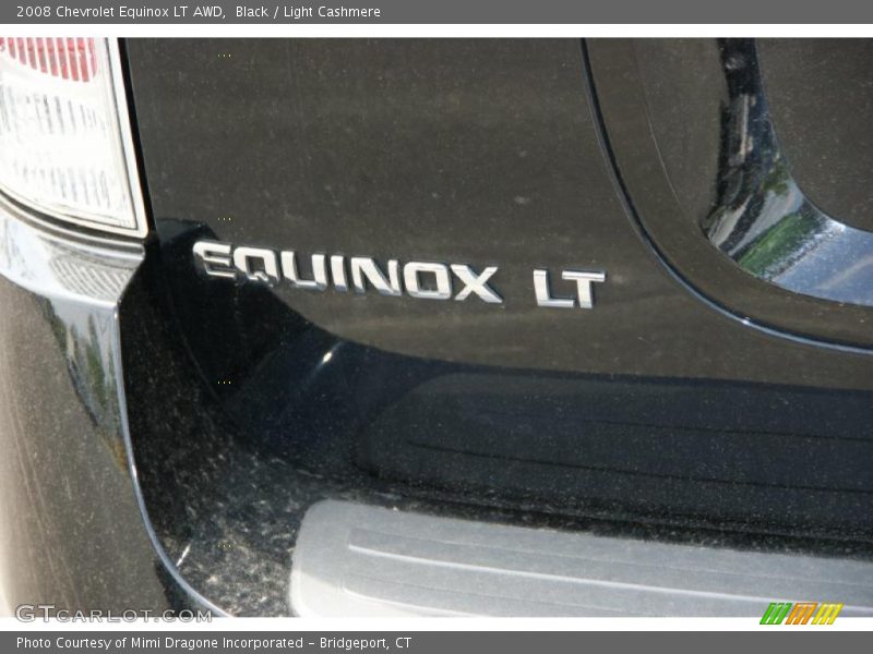 Black / Light Cashmere 2008 Chevrolet Equinox LT AWD