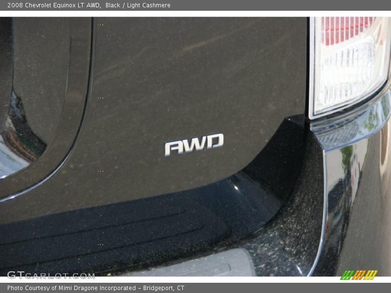 Black / Light Cashmere 2008 Chevrolet Equinox LT AWD
