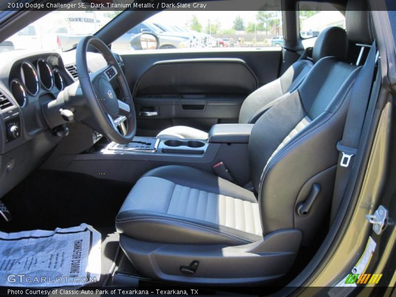 Dark Titanium Metallic / Dark Slate Gray 2010 Dodge Challenger SE