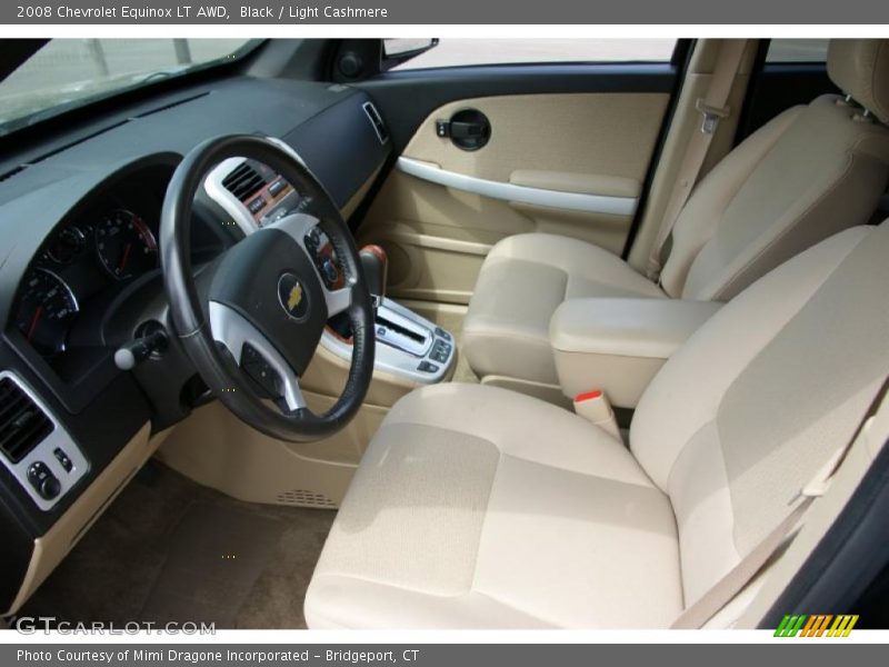 Black / Light Cashmere 2008 Chevrolet Equinox LT AWD