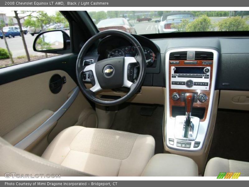 Black / Light Cashmere 2008 Chevrolet Equinox LT AWD