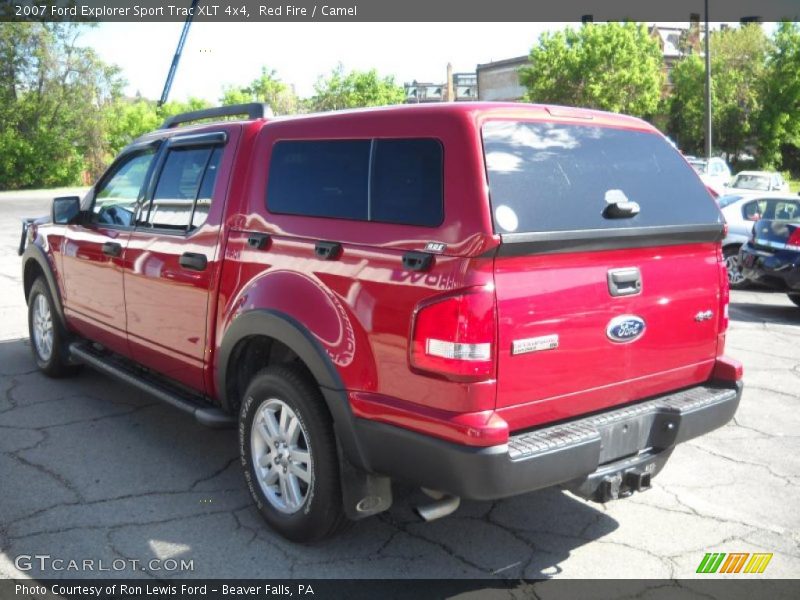 Red Fire / Camel 2007 Ford Explorer Sport Trac XLT 4x4