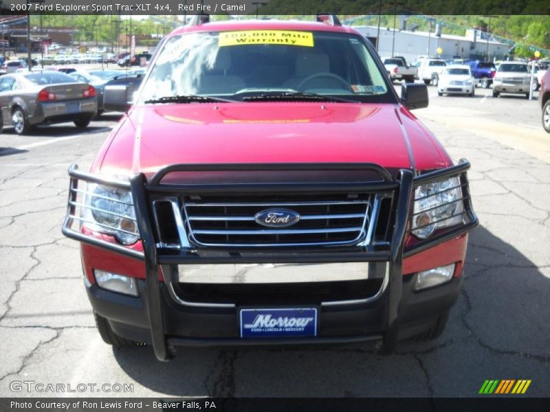 Red Fire / Camel 2007 Ford Explorer Sport Trac XLT 4x4