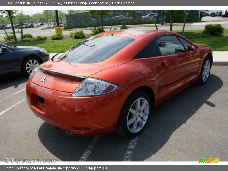 Sunset Orange Pearlescent / Dark Charcoal 2006 Mitsubishi Eclipse GT Coupe