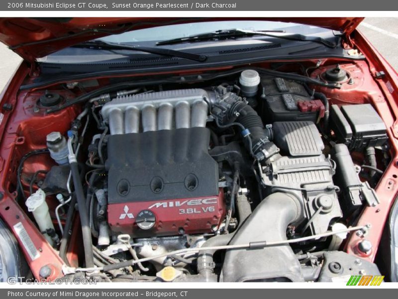 Sunset Orange Pearlescent / Dark Charcoal 2006 Mitsubishi Eclipse GT Coupe