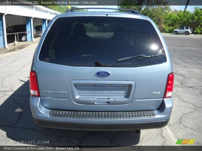 Medium Steel Blue Metallic / Flint Grey 2005 Ford Freestar SES