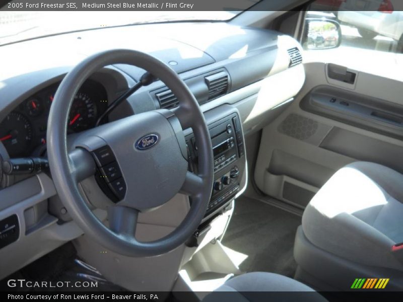 Medium Steel Blue Metallic / Flint Grey 2005 Ford Freestar SES