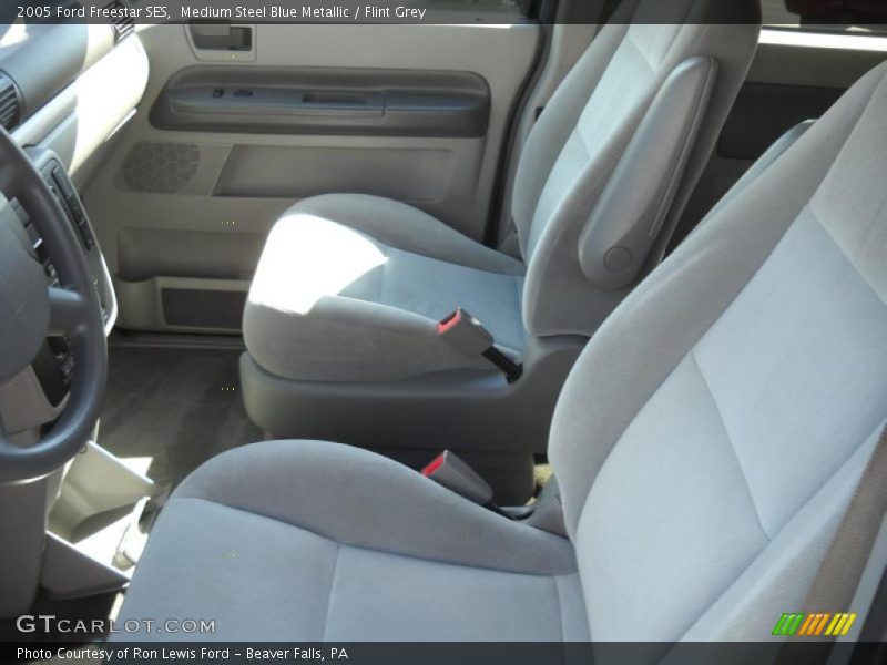 Medium Steel Blue Metallic / Flint Grey 2005 Ford Freestar SES