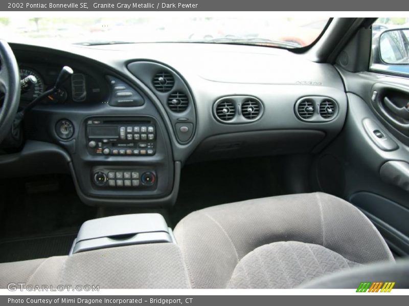 Granite Gray Metallic / Dark Pewter 2002 Pontiac Bonneville SE