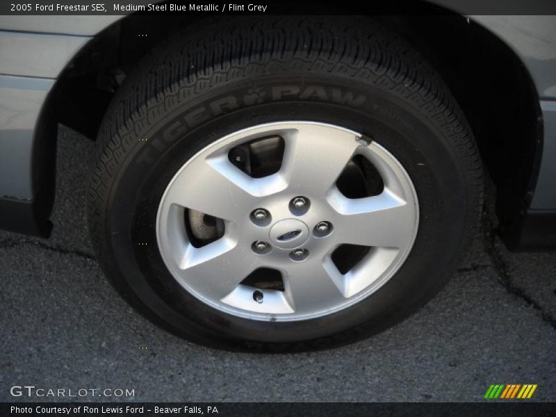 Medium Steel Blue Metallic / Flint Grey 2005 Ford Freestar SES