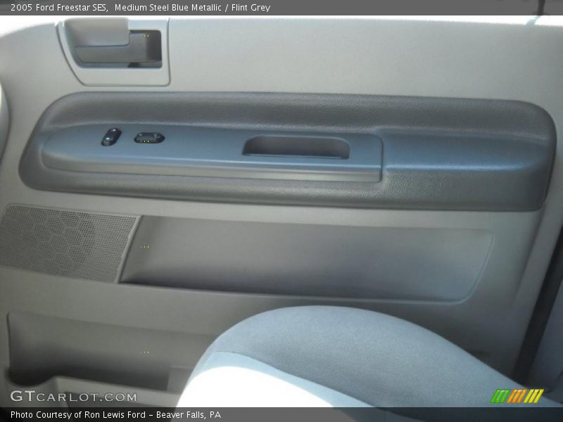 Medium Steel Blue Metallic / Flint Grey 2005 Ford Freestar SES