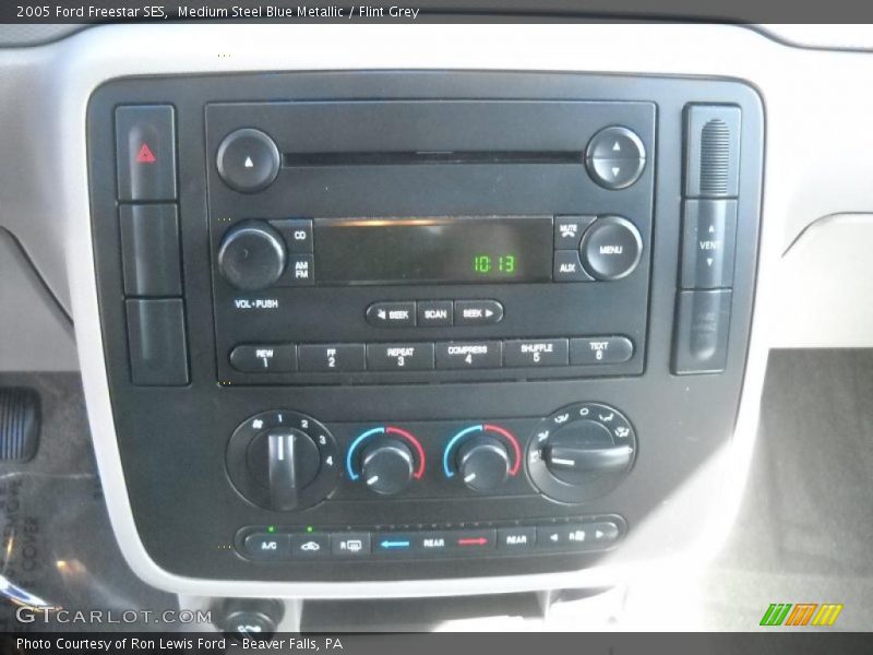 Medium Steel Blue Metallic / Flint Grey 2005 Ford Freestar SES