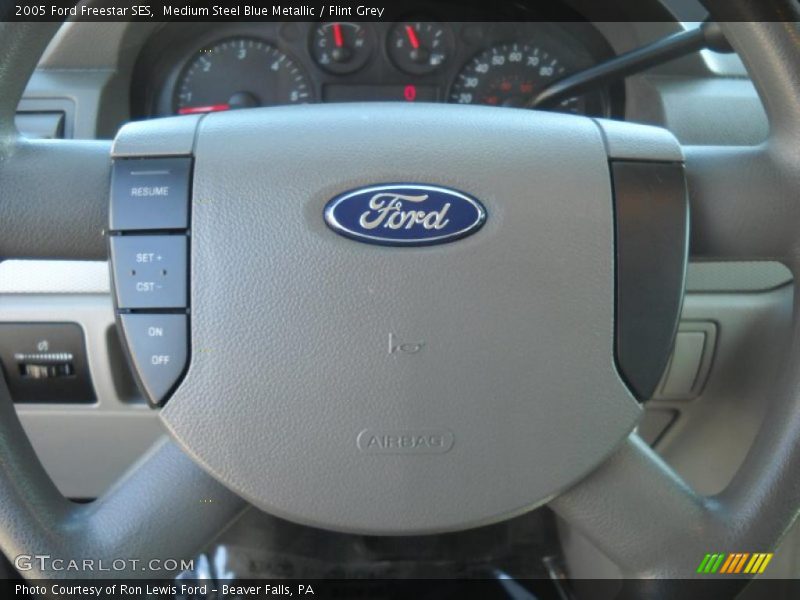 Medium Steel Blue Metallic / Flint Grey 2005 Ford Freestar SES