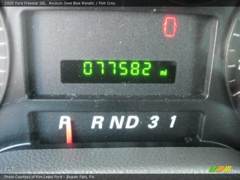 Medium Steel Blue Metallic / Flint Grey 2005 Ford Freestar SES