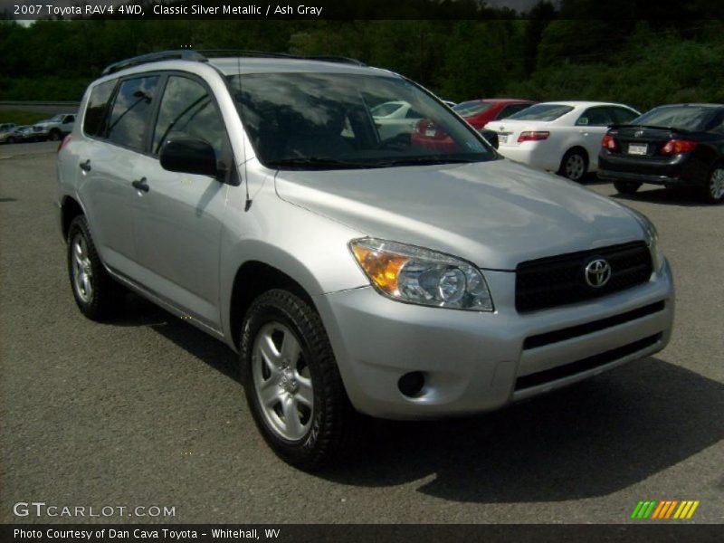 Classic Silver Metallic / Ash Gray 2007 Toyota RAV4 4WD