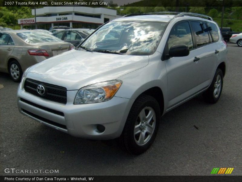 Classic Silver Metallic / Ash Gray 2007 Toyota RAV4 4WD