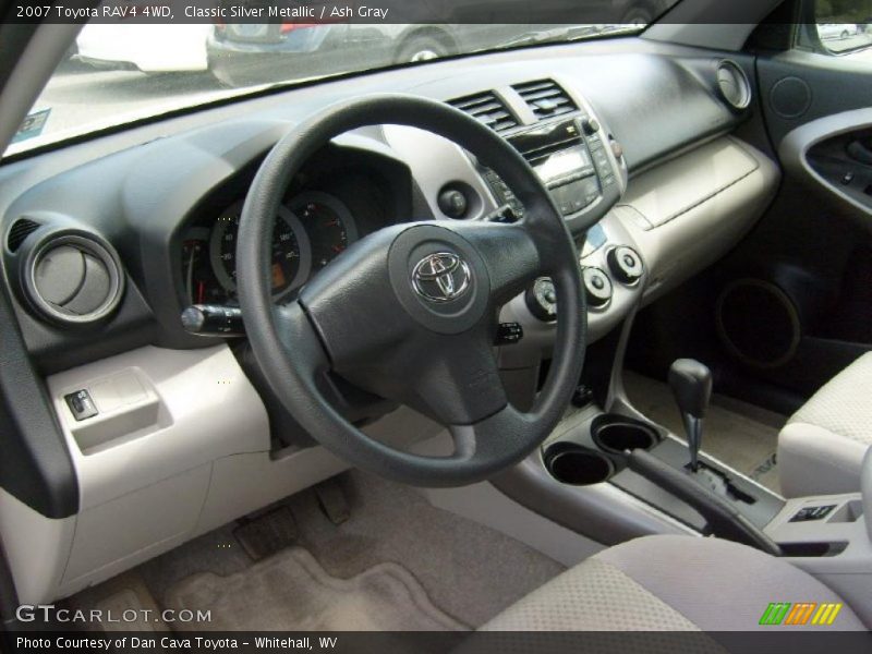 Classic Silver Metallic / Ash Gray 2007 Toyota RAV4 4WD
