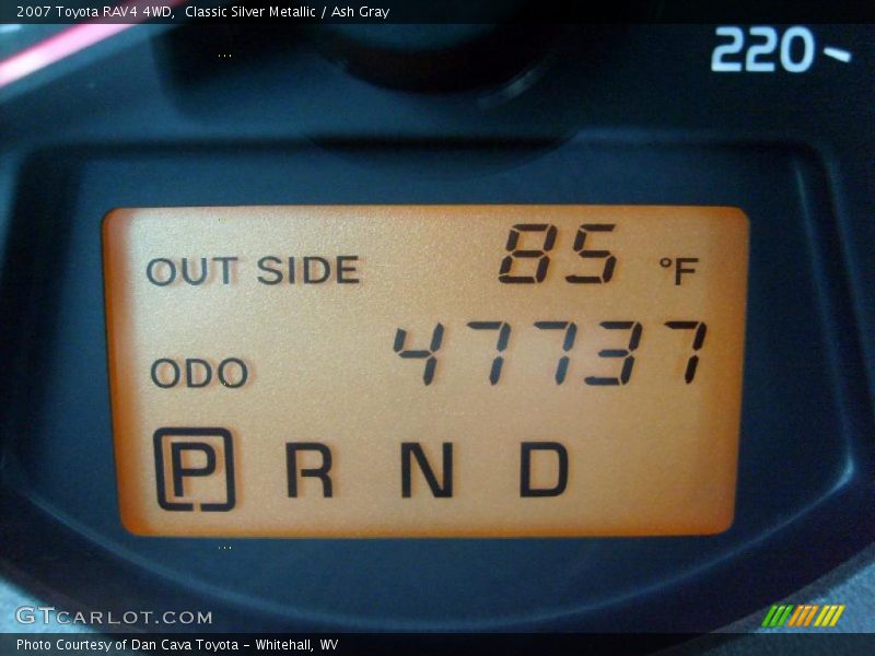 Classic Silver Metallic / Ash Gray 2007 Toyota RAV4 4WD