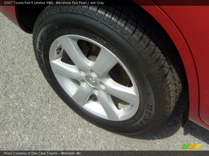 Barcelona Red Pearl / Ash Gray 2007 Toyota RAV4 Limited 4WD
