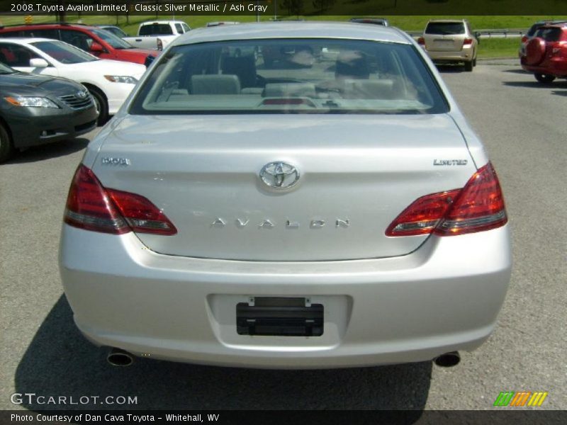 Classic Silver Metallic / Ash Gray 2008 Toyota Avalon Limited