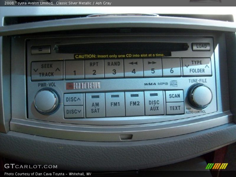 Classic Silver Metallic / Ash Gray 2008 Toyota Avalon Limited