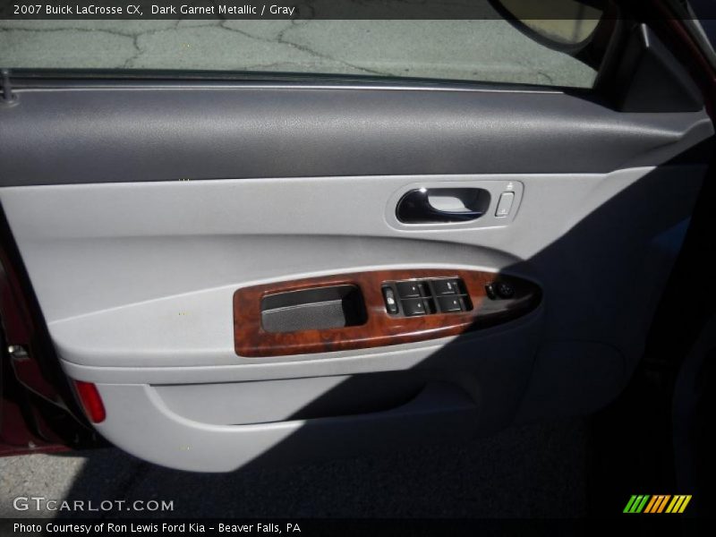 Dark Garnet Metallic / Gray 2007 Buick LaCrosse CX