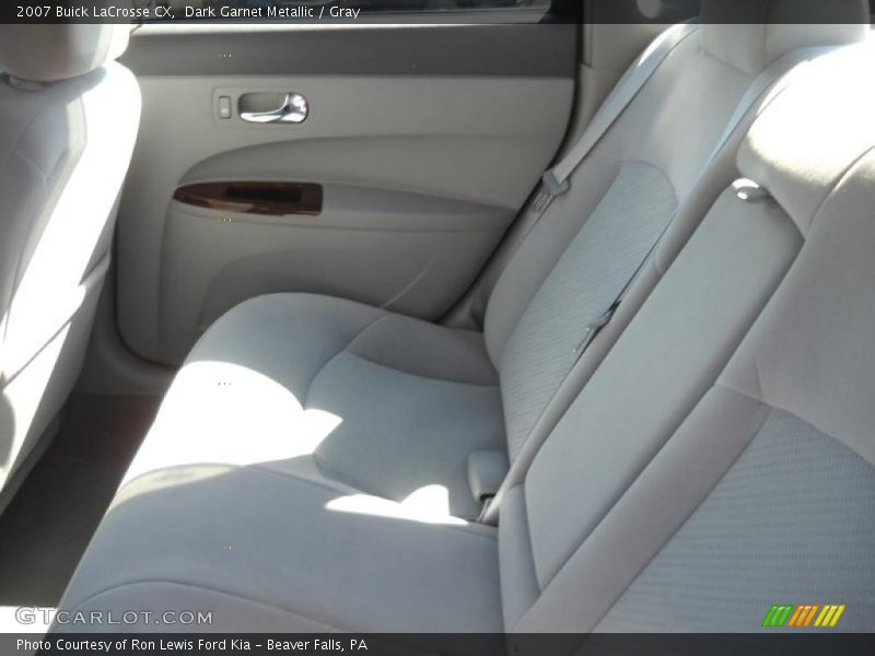 Dark Garnet Metallic / Gray 2007 Buick LaCrosse CX