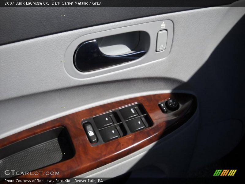 Dark Garnet Metallic / Gray 2007 Buick LaCrosse CX