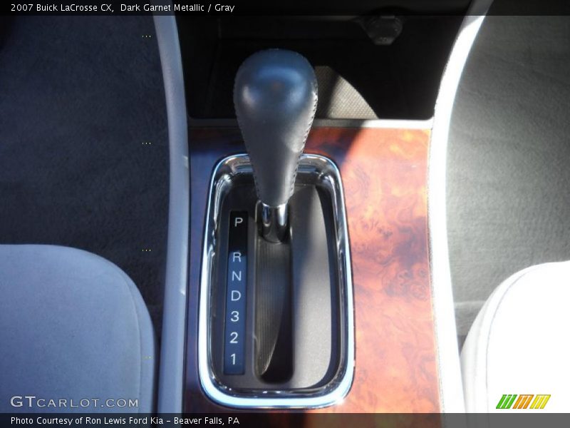 Dark Garnet Metallic / Gray 2007 Buick LaCrosse CX