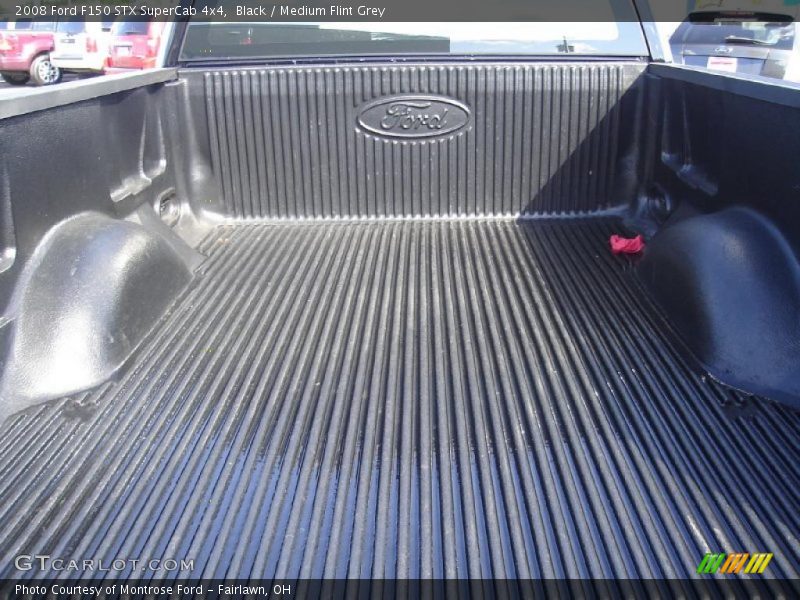 Black / Medium Flint Grey 2008 Ford F150 STX SuperCab 4x4