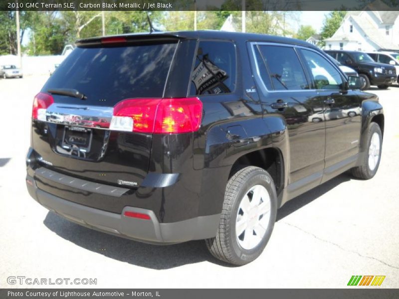 Carbon Black Metallic / Jet Black 2010 GMC Terrain SLE