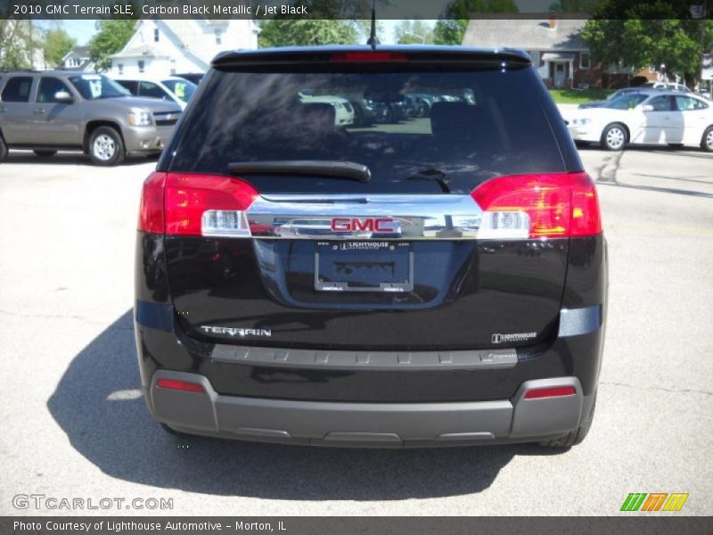 Carbon Black Metallic / Jet Black 2010 GMC Terrain SLE