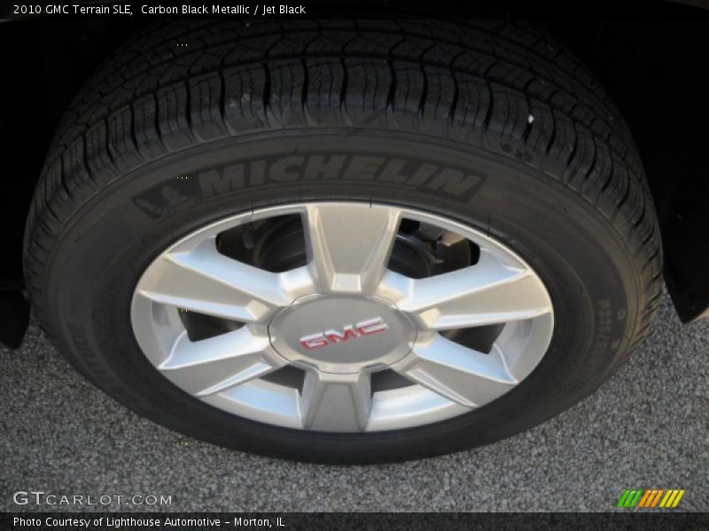Carbon Black Metallic / Jet Black 2010 GMC Terrain SLE