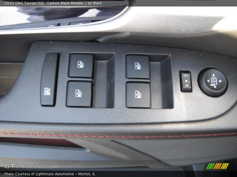 Carbon Black Metallic / Jet Black 2010 GMC Terrain SLE