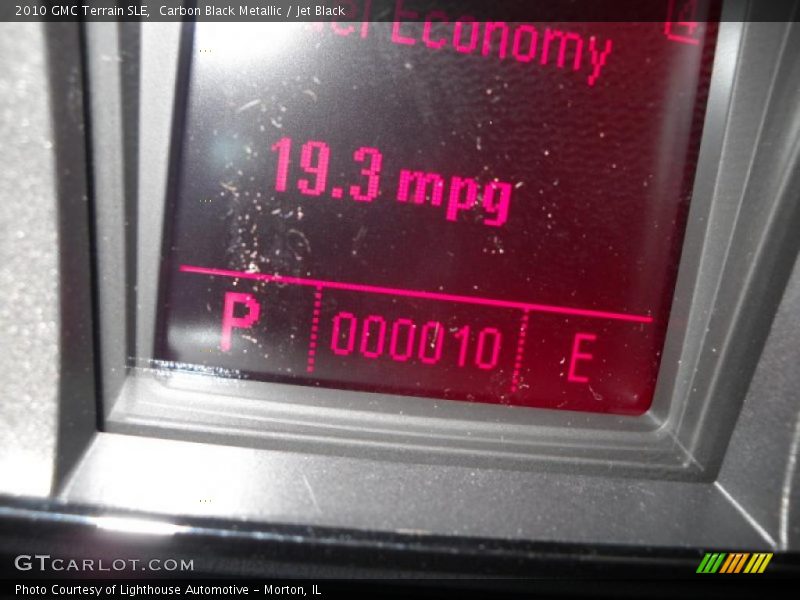 Carbon Black Metallic / Jet Black 2010 GMC Terrain SLE