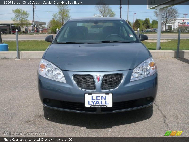 Stealth Gray Metallic / Ebony 2006 Pontiac G6 V6 Sedan