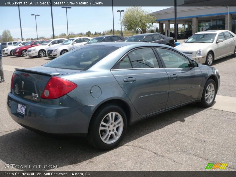 Stealth Gray Metallic / Ebony 2006 Pontiac G6 V6 Sedan