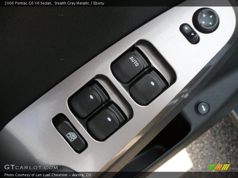 Stealth Gray Metallic / Ebony 2006 Pontiac G6 V6 Sedan