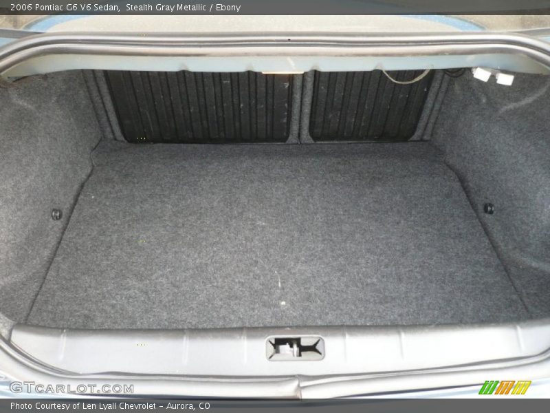 Stealth Gray Metallic / Ebony 2006 Pontiac G6 V6 Sedan