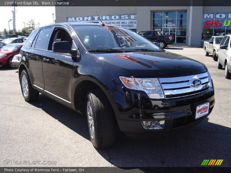 Black / Charcoal 2008 Ford Edge SEL