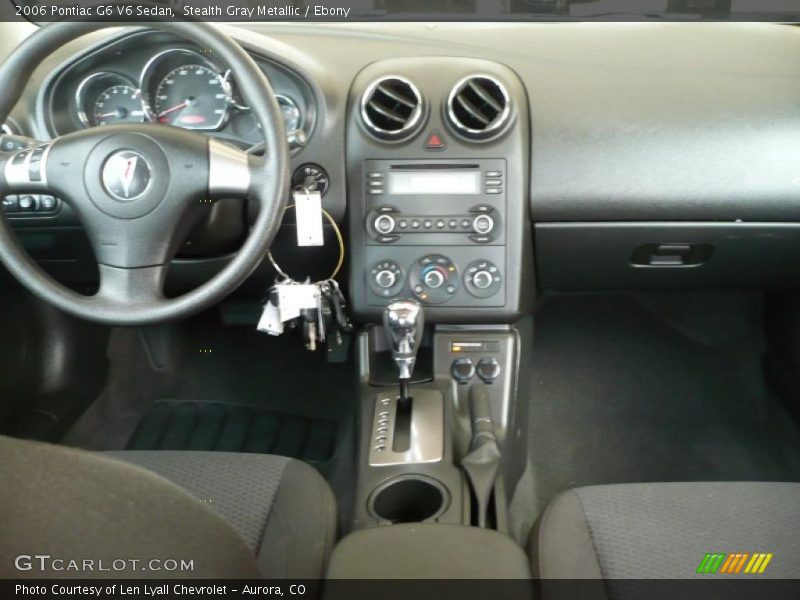 Stealth Gray Metallic / Ebony 2006 Pontiac G6 V6 Sedan