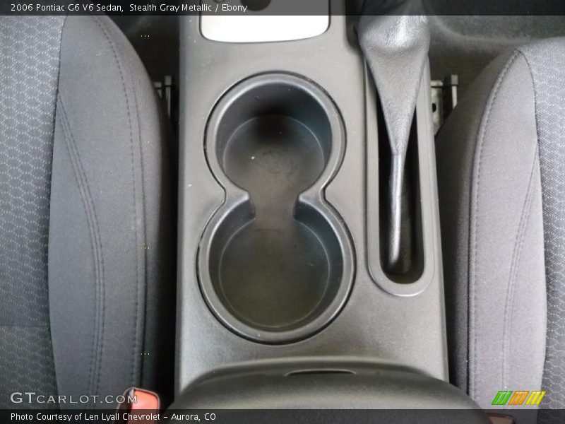 Stealth Gray Metallic / Ebony 2006 Pontiac G6 V6 Sedan