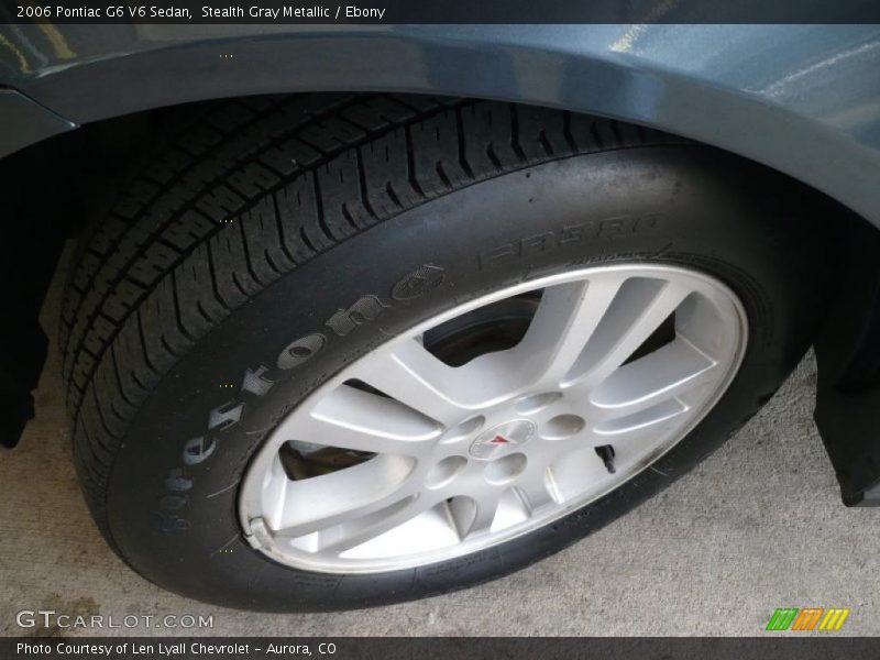 Stealth Gray Metallic / Ebony 2006 Pontiac G6 V6 Sedan