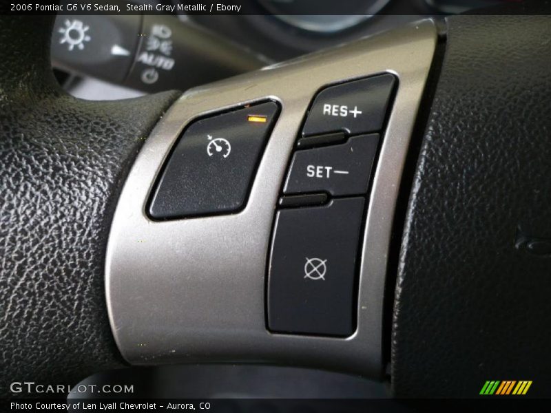 Stealth Gray Metallic / Ebony 2006 Pontiac G6 V6 Sedan