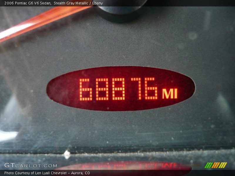 Stealth Gray Metallic / Ebony 2006 Pontiac G6 V6 Sedan