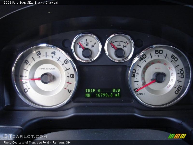 Black / Charcoal 2008 Ford Edge SEL
