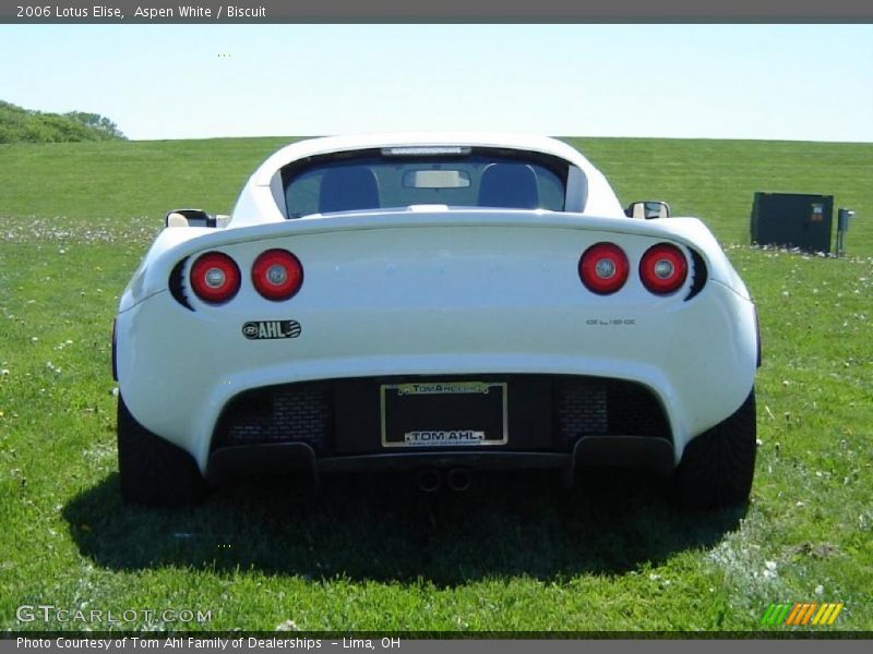 Aspen White / Biscuit 2006 Lotus Elise