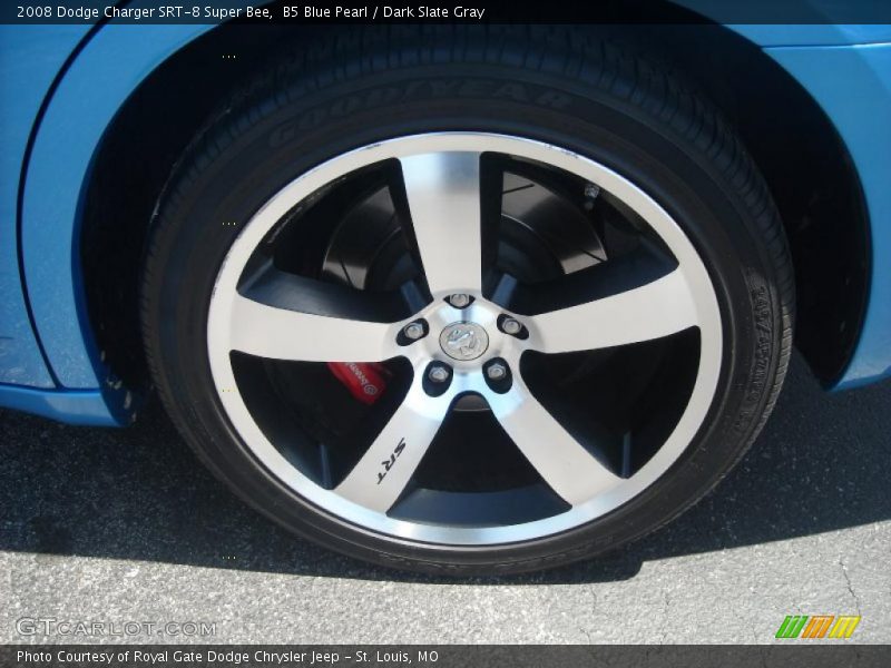B5 Blue Pearl / Dark Slate Gray 2008 Dodge Charger SRT-8 Super Bee