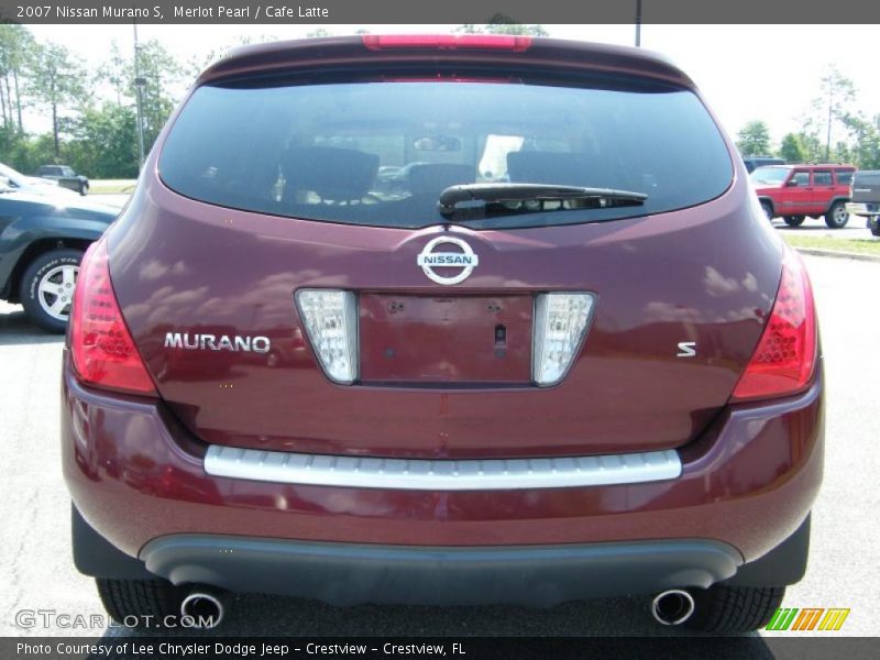 Merlot Pearl / Cafe Latte 2007 Nissan Murano S